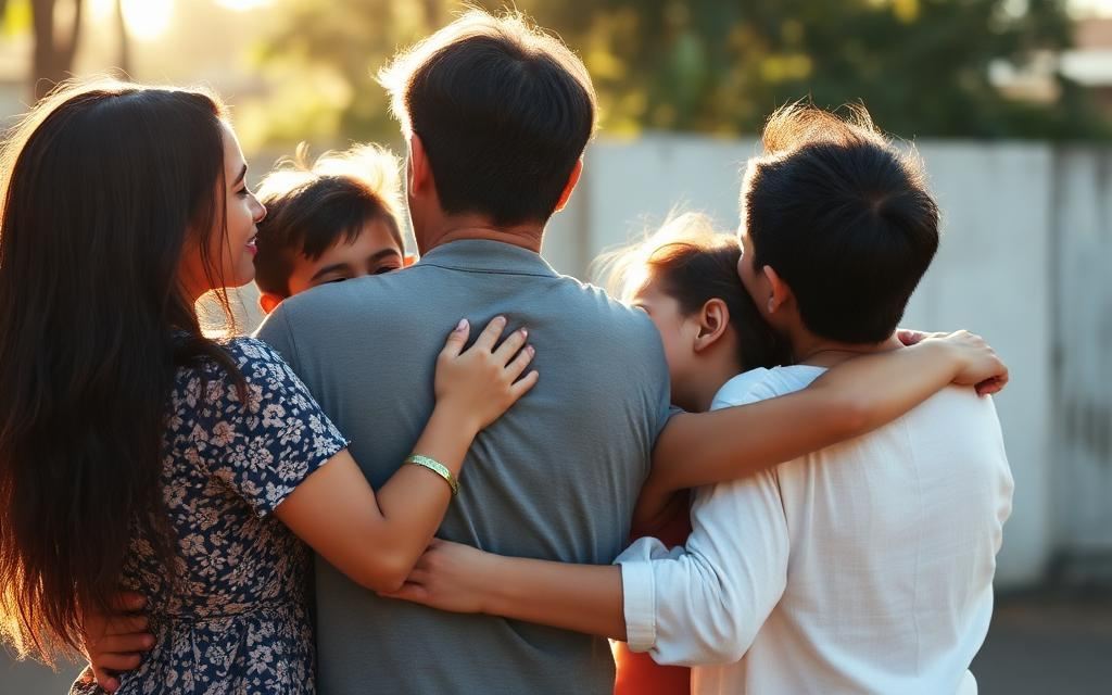 Compromisso com as famílias